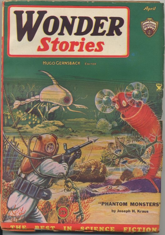 WONDER STORIES. April, 1935.
