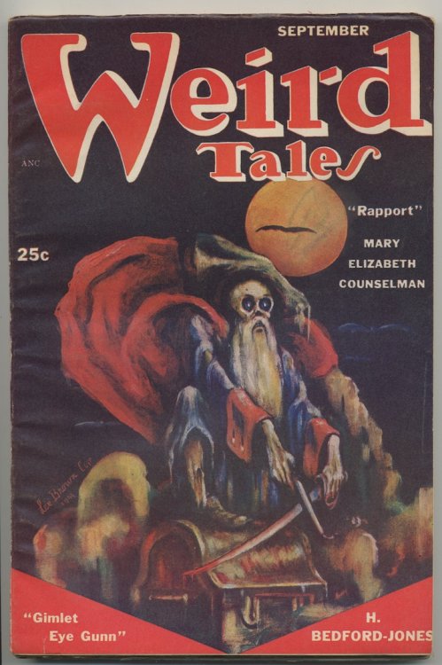 WEIRD TALES. September, 1951.