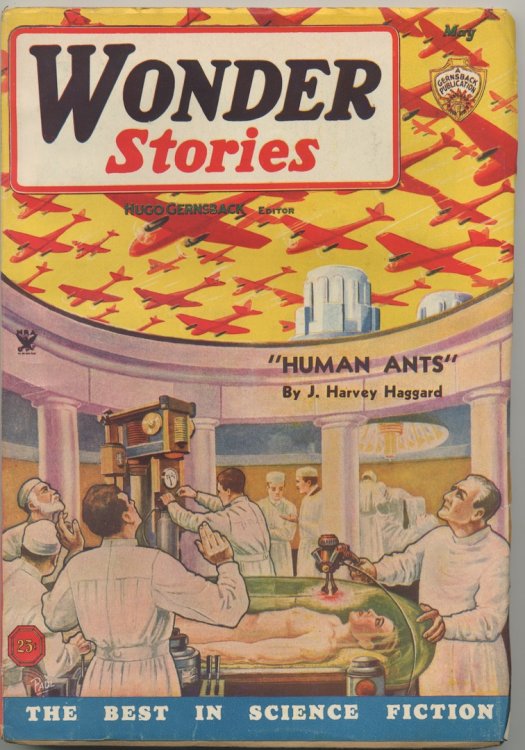 WONDER STORIES. May, 1935.