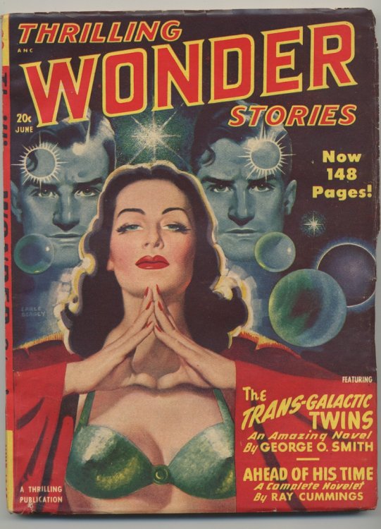 THRILLING WONDER STORIES, June, 1948.