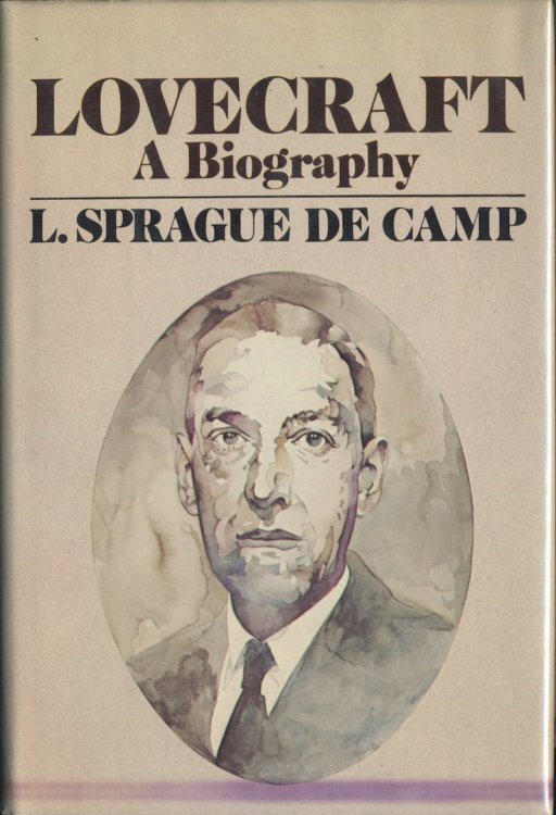 LOVECRAFT A BIOGRAPHY. Doubleday, 1975. 1st edition. Signed by the biographer.