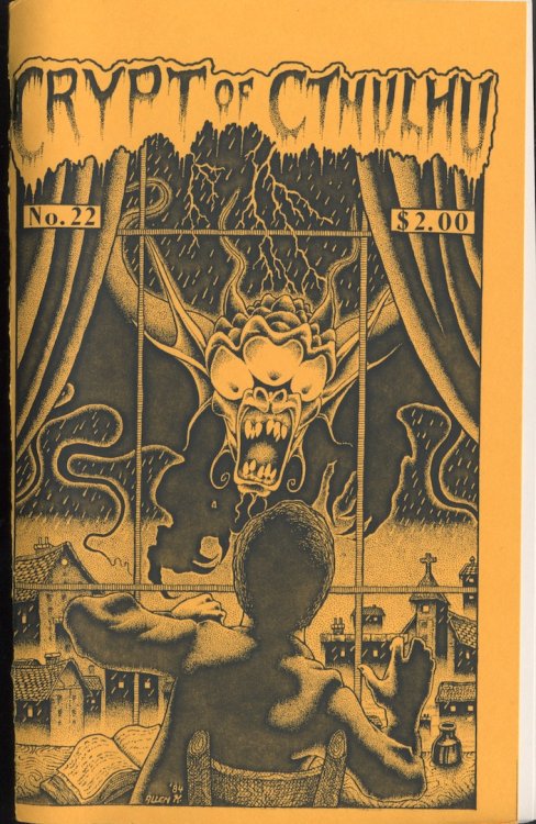 CRYPT OF CTHULHU 22. Vol. 3, No. 5. Roodmass, 1984. (Robert E. Howard,previously unpublished fiction.)