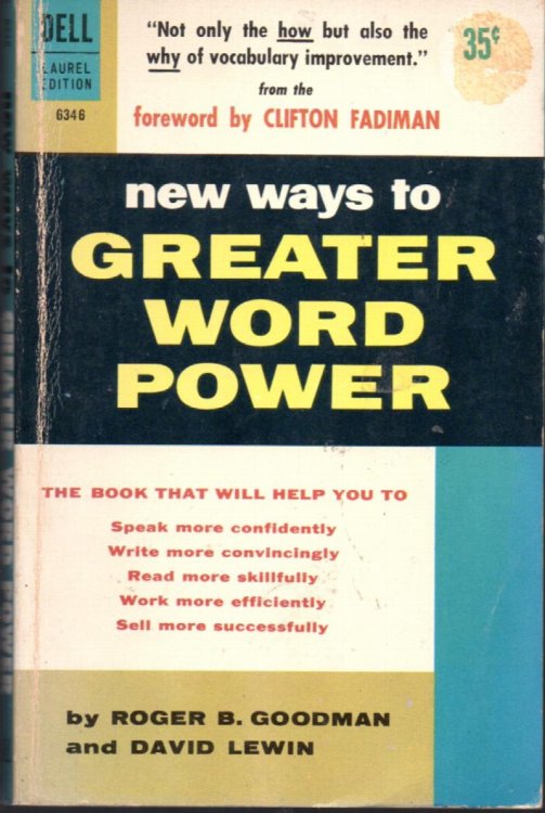 New Ways To Greater Word Power