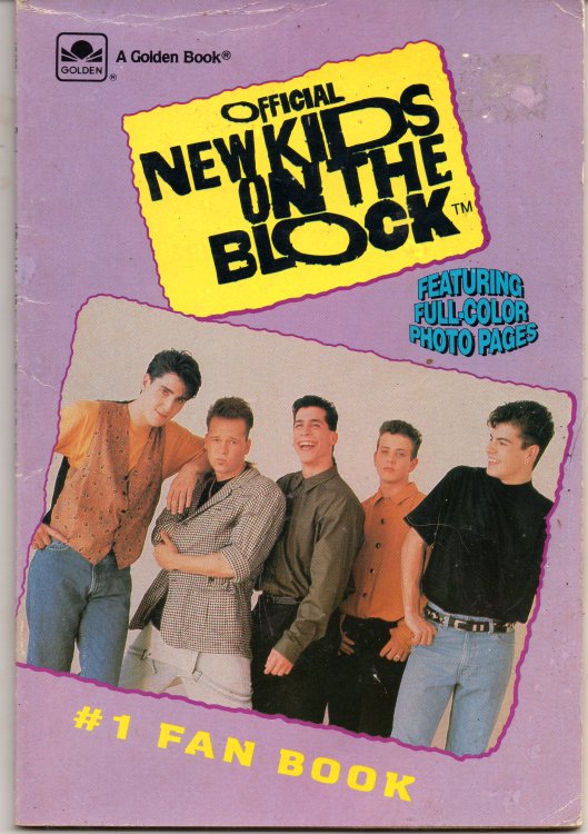 Official New Kids On The Block #1 Fan Book