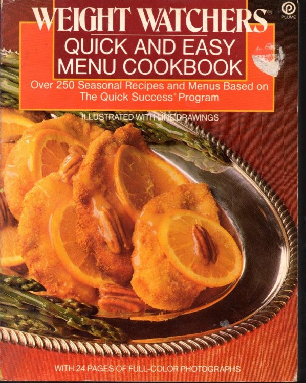 Weight Watchers Quick and Easy Menu Cookbook (Plume)