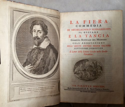 Image for La Fiera Commedia di Michelagnolo Buonarruoti il Giovane e la Tancia Commedia Rusticale del Medesimo La Fiera Commedia di Michelagnolo Buonarruoti il Giovane e la Tancia Commedia Rusticale del Medesimo