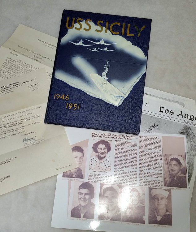 [USS] Sicily Highlights from 1946 to 1951