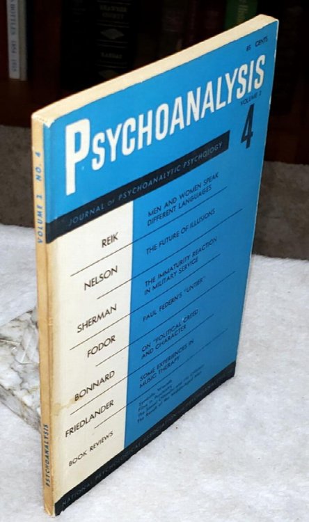 Image for Psychoanalysis: Journal of Psychoanalytic Psychology, Volume 2, Number 4 (Spring-Summer, 1954) Psychoanalysis: Journal of Psychoanalytic Psychology, Volume 2, Number 4 (Spring-Summer, 1954)