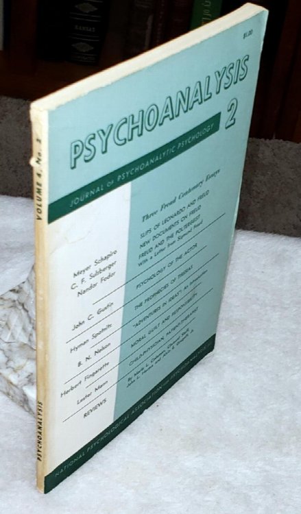 Image for Psychoanalysis: Journal of Psychoanalytic Psychology, Volume 4, Number 2 (Winter 1955-56) Psychoanalysis: Journal of Psychoanalytic Psychology, Volume 4, Number 2 (Winter 1955-56)