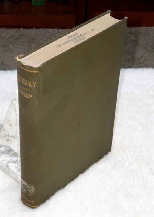 Image for Democracy: A Study of Government Democracy: A Study of Government