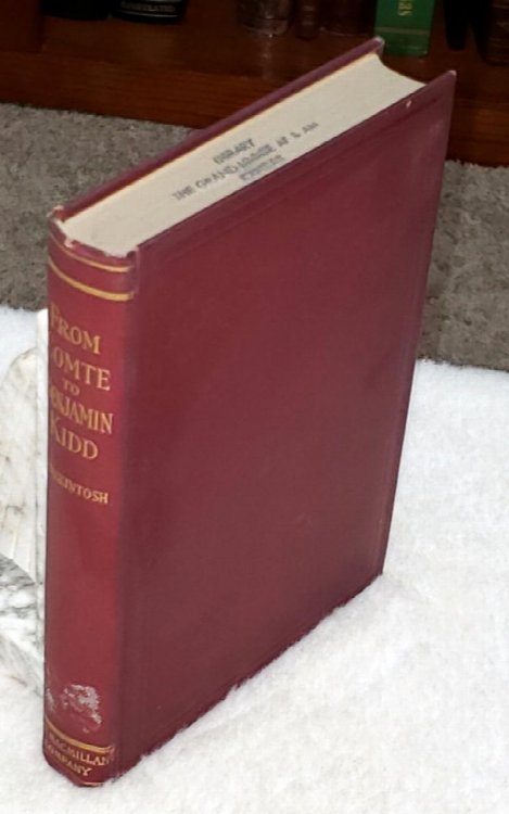 Image for From Comte to Benjamin Kidd: The Appeal to Biology or Evolution From Human Guidance From Comte to Benjamin Kidd: The Appeal to Biology or Evolution From Human Guidance