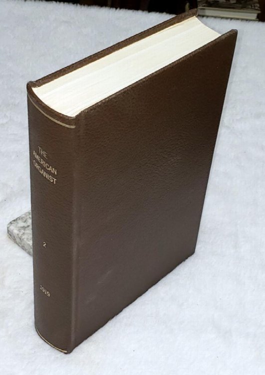 The American Organist, Volume 2, Number 1 Through Number 12