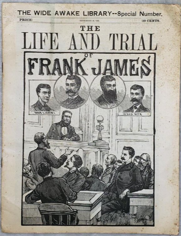 Image for The Life and Trial of Frank James The Life and Trial of Frank James