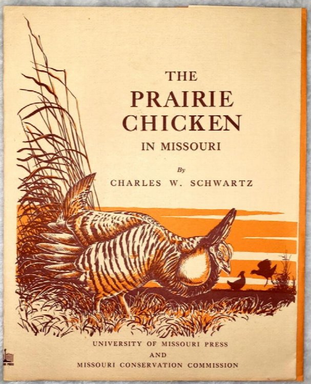 The Prairie Chicken in Missouri (Dust Jacket ONLY)