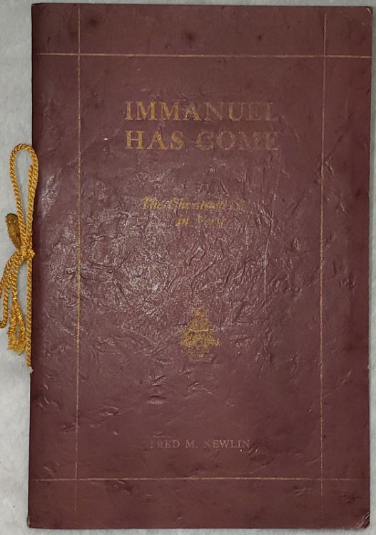Image for Immanuel Has Come: The Christmas Story in Verse Immanuel Has Come: The Christmas Story in Verse