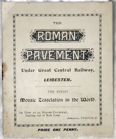 Image for The Roman Pavement in Friars Causeway, Leicester The Roman Pavement in Friars Causeway, Leicester