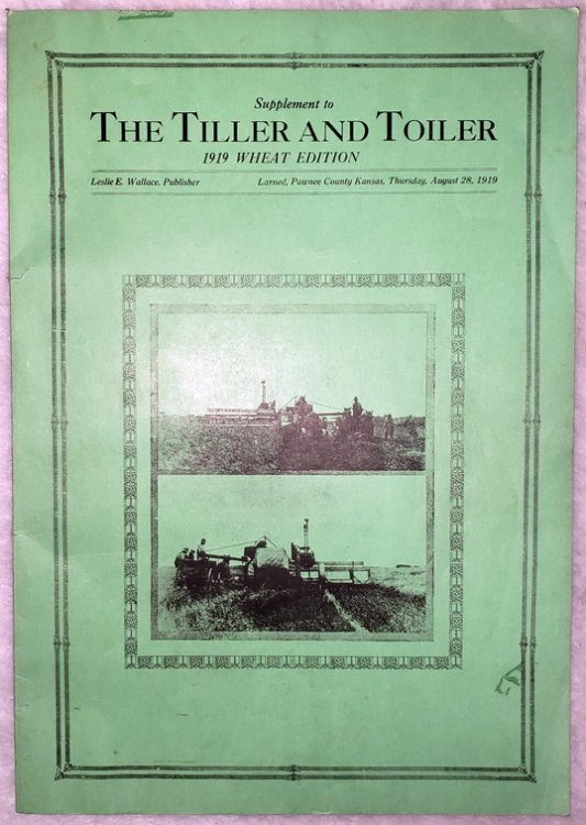 Image for Supplement to the Tiller and Toiler 1919 Wheat Edition Supplement to the Tiller and Toiler 1919 Wheat Edition