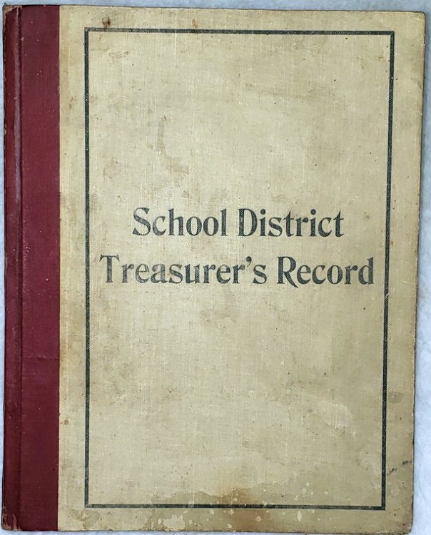 Image for Official School District Treasurer's Record Book Official School District Treasurer's Record Book