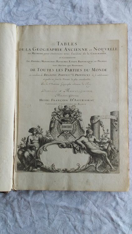 Image for Tables de la Geographie Ancienne et Nouvelle ou Methode pour s'instruire Avec facilit de la Geographie, et Connoistre Les Empires, Monarchies, Royaumes, Estats, Republiques, et Peuples, tant Anciens que Nouveaux, de Toutes les Parties du Monde en combien de Regions Particulieres, ou Provinces, ils s Tables de la Geographie Ancienne et Nouvelle ou Methode pour s'instruire Avec facilit de la Geographie, et Connoistre Les Empires, Monarchies, Royaumes, Estats, Republiques, et Peuples, tant Anciens que Nouveaux, de Toutes les Parties du Monde en combien de Regions Particulieres, ou Provinces, ils s
