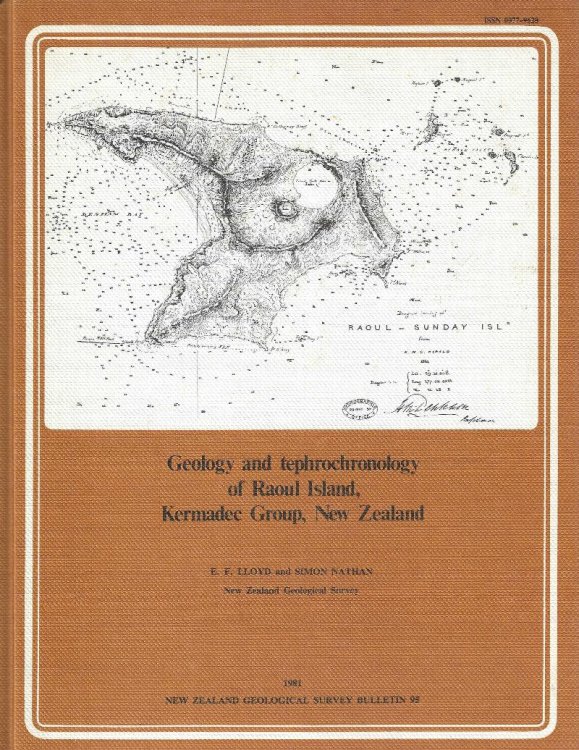 Image for Geology and Tephrochronology of Raoul Island, Kermadec Group, New Zealand. New Zealand Geological Survey Bulletin 89. Geology and Tephrochronology of Raoul Island, Kermadec Group, New Zealand. New Zealand Geological Survey Bulletin 89.