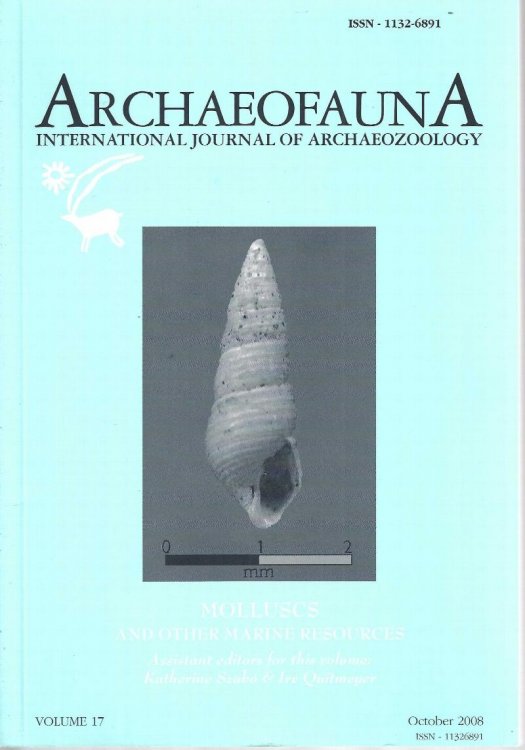Archaeofauna. International Journal of Archaeozoology. Volumen 17.