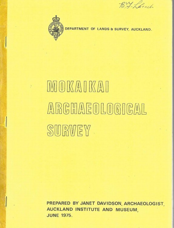 Image for Mokaikai Archaeological Survey Mokaikai Archaeological Survey
