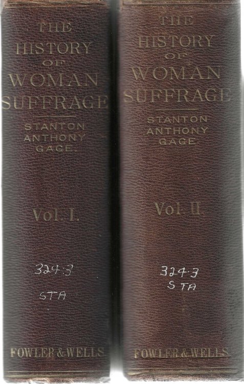 Image for History of Woman Suffrage. In two volumes History of Woman Suffrage. In two volumes