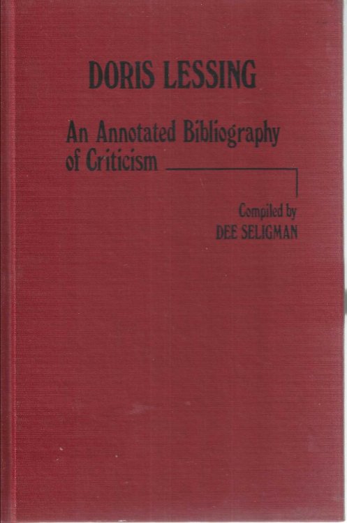 Image for Doris Lessing: An Annotated Bibliography of Criticism Doris Lessing: An Annotated Bibliography of Criticism