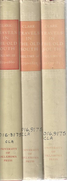 Image for Travels in the Old South A Bibliography - Three Volume Set Travels in the Old South A Bibliography - Three Volume Set