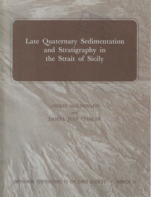 Image for Late Quaternary sedimentation and stratigraphy in the Strait of Sicily. Late Quaternary sedimentation and stratigraphy in the Strait of Sicily.