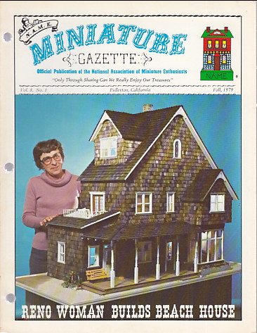 Miniature Gazette 1979 Fall vol 8 #1