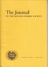 Journal of the William Morris Society vol xii #1 1996 Autumn