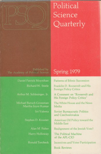 Political Science Quarterly 1979 Spring
