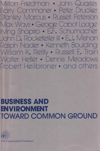Business and Environment: toward common ground