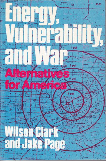 Energy, Vulnerability, and War: alternative for America