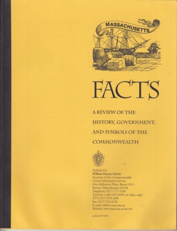 Image for Massachusetts Facts: a review of the history, government and sym bols Massachusetts Facts: a review of the history, government and sym bols