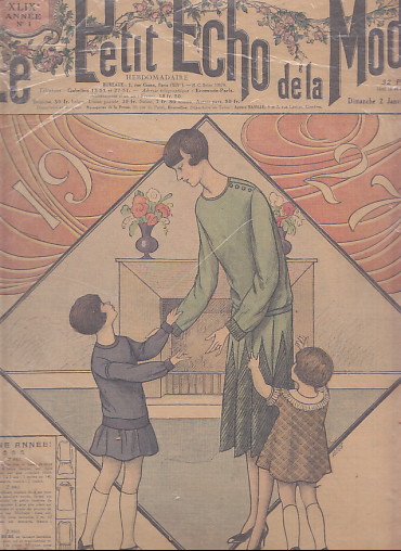 Le Petit Echo de la Mode 1927 2 janvier