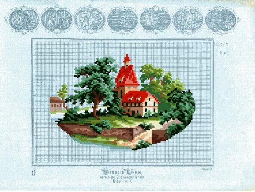 Berlin Wool Work: Chapel