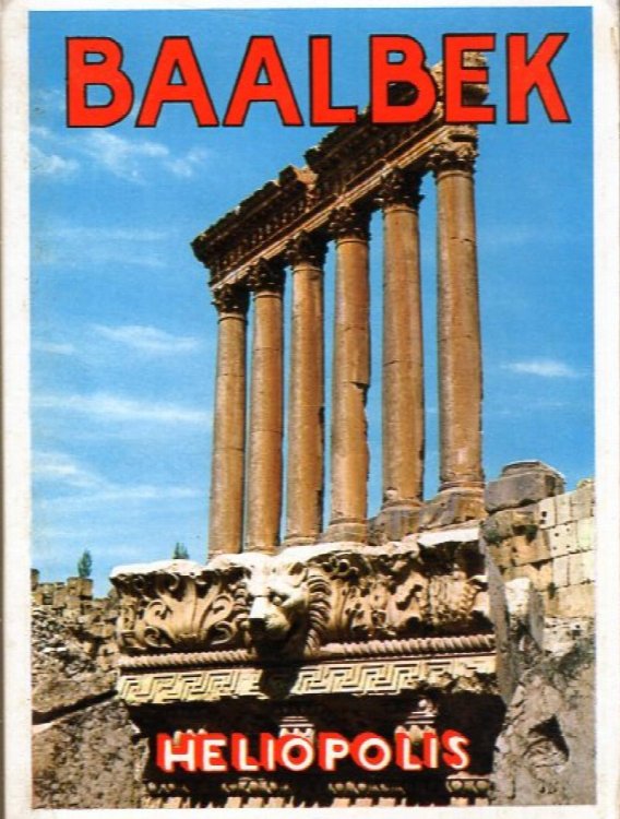 Baalbek, 10 postcard of a city 42 miles from Beirut