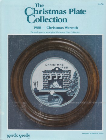 Christmas Plate Collection-1988 Christmas Warmth