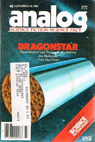 Image for Analog: Science Fiction/Science Fact (Vol. CI, No. 10, September 14, 1981) Analog: Science Fiction/Science Fact (Vol. CI, No. 10, September 14, 1981)