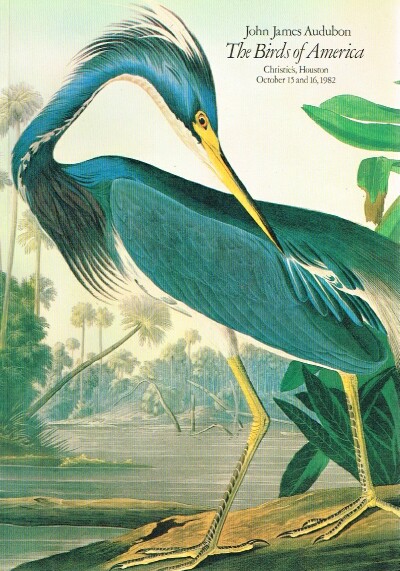 Image for John James Audubon: The Birds of America (Houston, October 15 & 16, 1982) John James Audubon: The Birds of America (Houston, October 15 & 16, 1982)