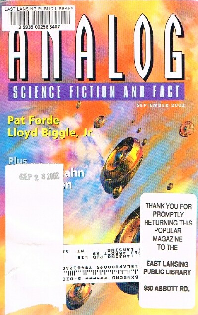 Image for Analog: Science Fiction/Science Fact (Vol. CXXII, No. 9, September 2002) Analog: Science Fiction/Science Fact (Vol. CXXII, No. 9, September 2002)