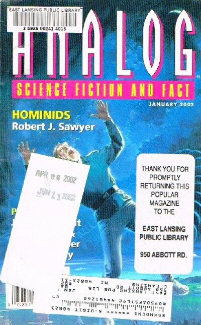 Image for Analog: Science Fiction/Science Fact (Vol. CXXII, No. 1, January 2002) Analog: Science Fiction/Science Fact (Vol. CXXII, No. 1, January 2002)