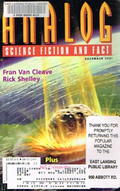 Image for Analog: Science Fiction/Science Fact (Vol. CXXI, No. 12, December 2001) Analog: Science Fiction/Science Fact (Vol. CXXI, No. 12, December 2001)