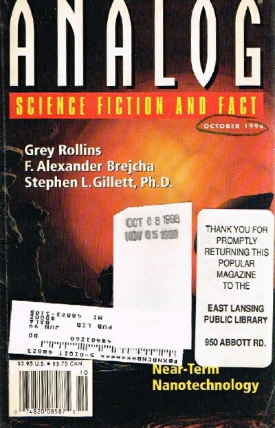 Image for Analog: Science Fiction/Science Fact (Vol. CXVIII, No. 10, October 1998) Analog: Science Fiction/Science Fact (Vol. CXVIII, No. 10, October 1998)