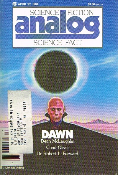 Analog: Science Fiction/Science Fact (Vol. CI, No. 5, April 27, 1981)