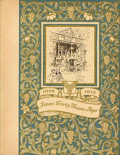 Since Forty Years Ago. An Account of the Origin and Growth of Chicago and its First Department Store (The Fair). The Story of Centralized Shopping under One Roof. Its Unique Location and Events Connected with its History