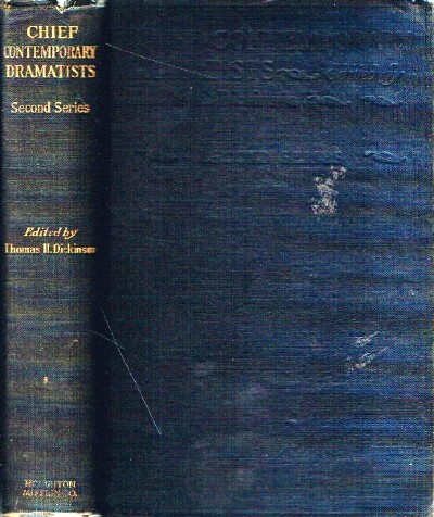 Chief Contemporary Dramatists, Second Series