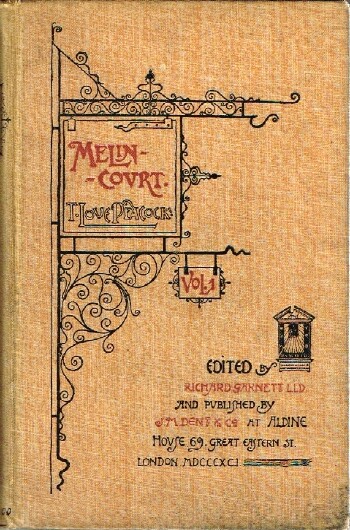 Image for Melincourt (Volume One of Two only) Melincourt (Volume One of Two only)